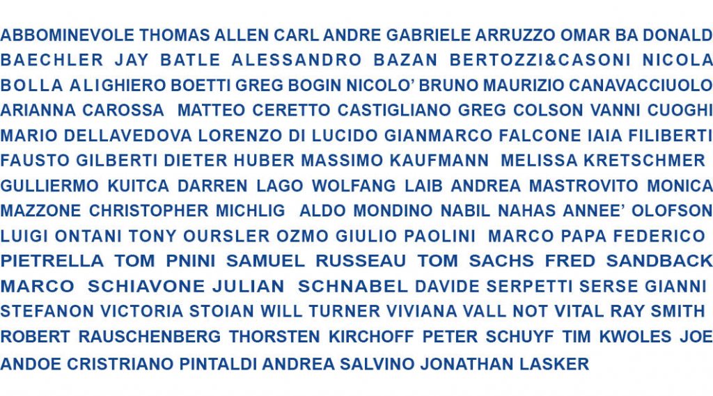 1000 EVENTI  storie di galleria